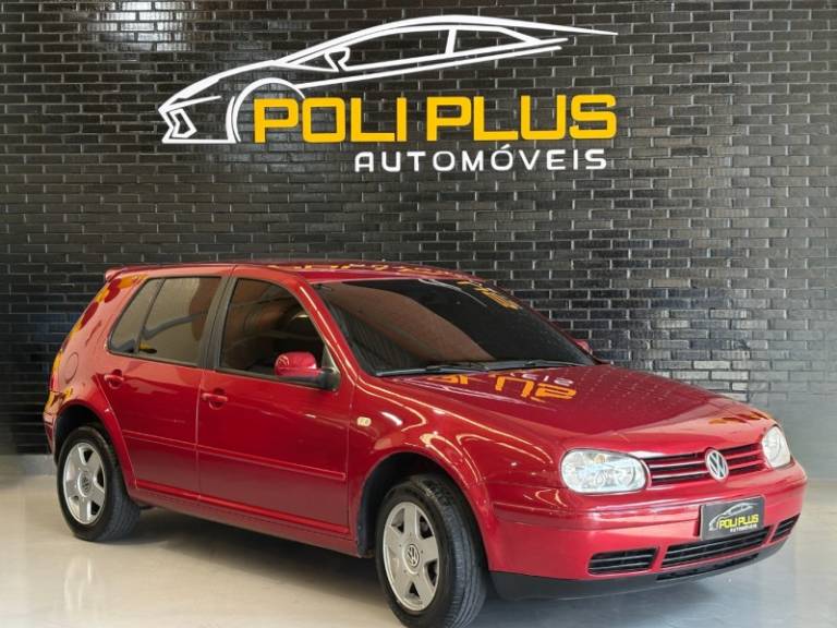 VOLKSWAGEN - GOLF - 1999/2000 - Vermelha - R$ 23.900,00