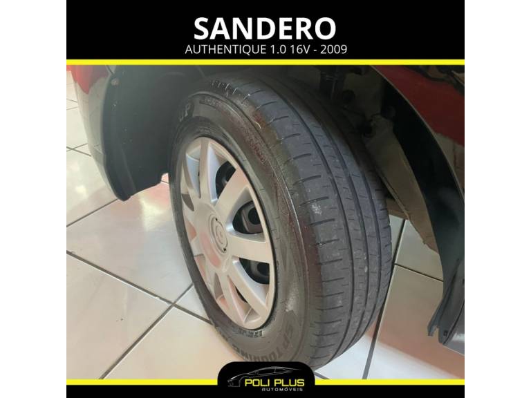RENAULT - SANDERO - 2008/2009 - Cinza - R$ 22.900,00
