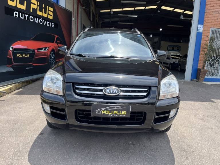 KIA MOTORS - SPORTAGE - 2007/2008 - Preta - R$ 37.900,00