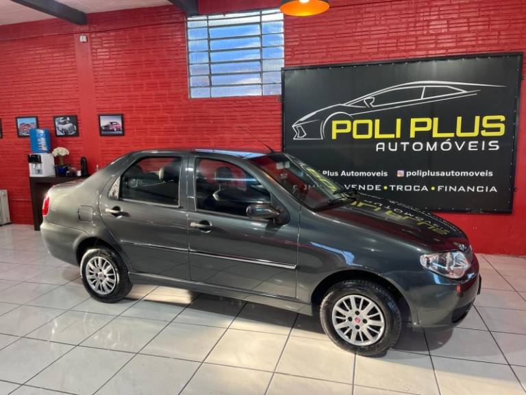 FIAT - SIENA - 2008/2009 - Cinza - R$ 25.900,00