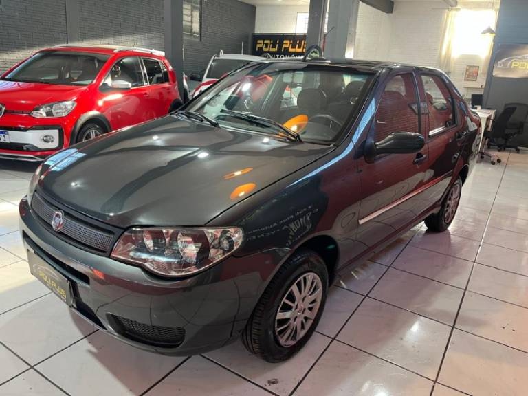 FIAT - SIENA - 2008/2009 - Cinza - R$ 25.900,00