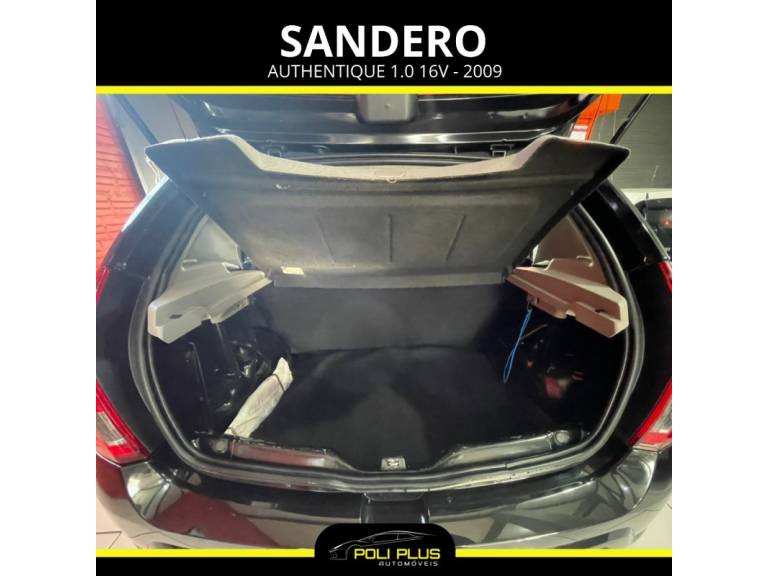 RENAULT - SANDERO - 2008/2009 - Cinza - R$ 22.900,00