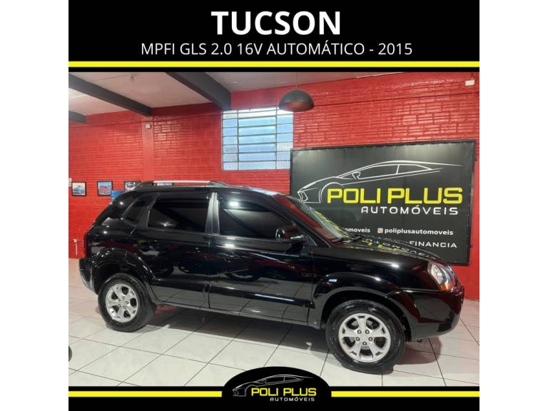 HYUNDAI - TUCSON - 2015/2015 - Preta - R$ 55.900,00